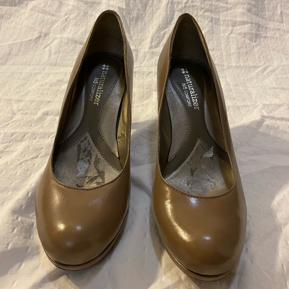 Naturalizer N5 Comfort Brown Heels